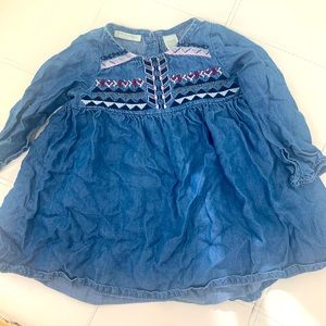 Toddler Girls Jean shirt dress